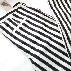 Forever21 womens striped pants long woven Sm.